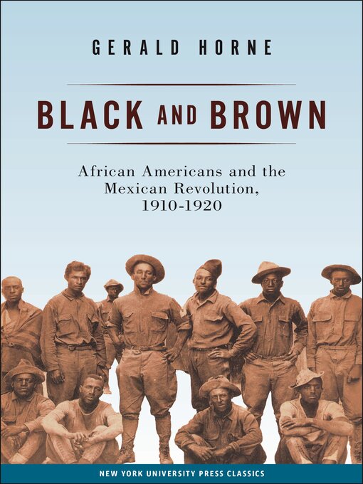 Title details for Black and Brown by Gerald Horne - Available